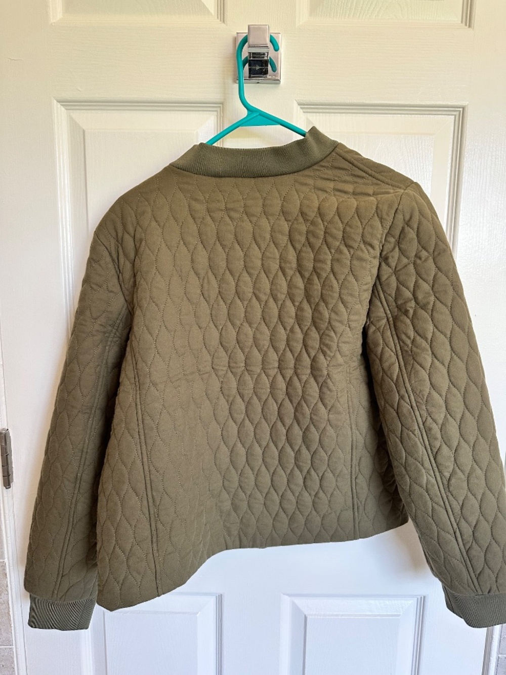 Talbots Quilted Bomber Jacket | Size M - Picture 2 of 3